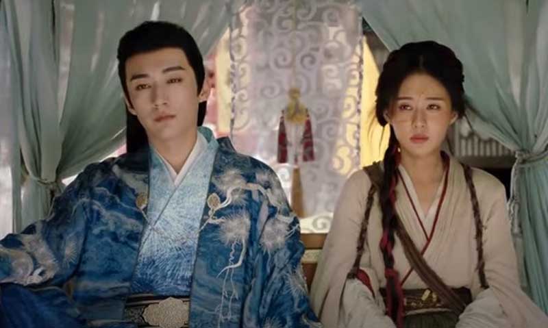 Pan Yue and Yang Caiwei in In Blossom